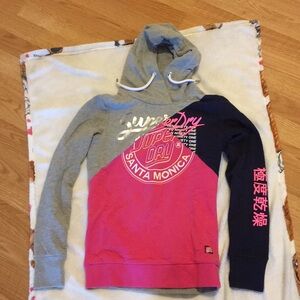 Superdry Hoodie no pocket only worn once Santa Monica